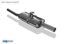 Fox Edelstahl Sportauspuff VW