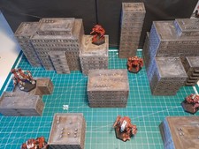 6mm/1:300 Battletech set Tabletop Gelände Terrain Alpha Strike 17 Gebäude