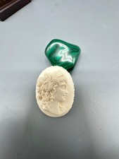 Brosche, Kamee, Mammutbein, 4