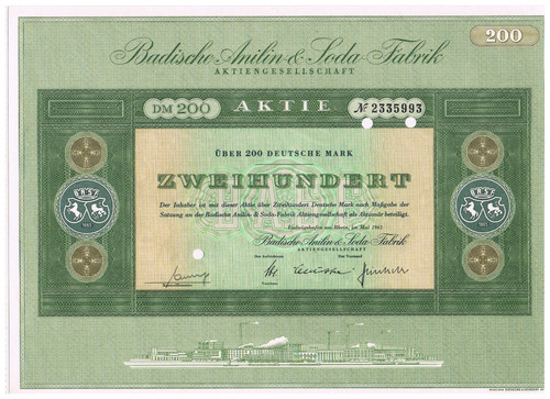 Badische anilin soda - &, fasbrik