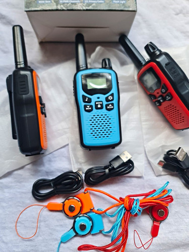 Walkie talkie 3er - walkie, aufladbar