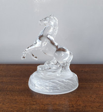 Figur Glas Pferd steigend sehr