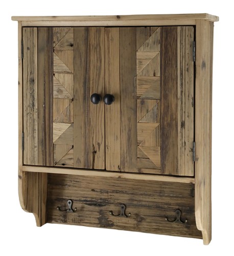 Chic antique wandschrank - -,