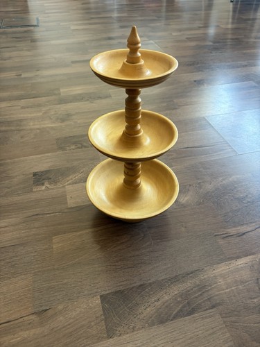 Etagere aus echtholz teilig - etagere, 3-teilig
