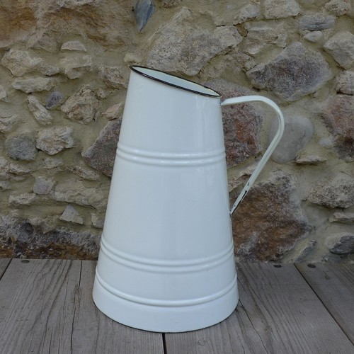 Große emaille wasserkanne - große,