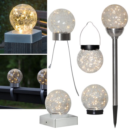 Edle led solar - kugel, leuchte