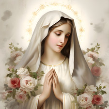 Deko bild heilige maria - deko,
