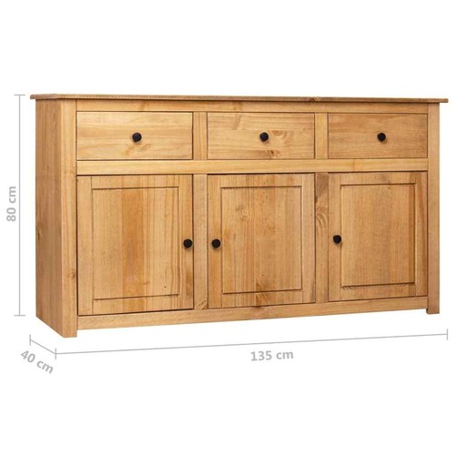 Sideboard kommode kieferholz - kommode,