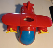 Playbig Flizzies Transportflugzeug mit 1 Feuerwehrwagen