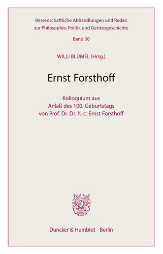 Ernst forsthoff karl - ernst, doehring