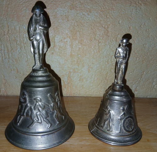 Alte messing tischglocken - 2,