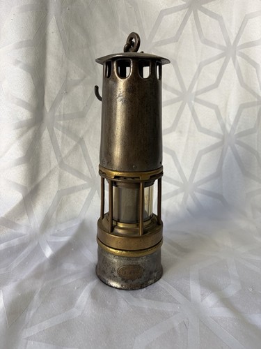 Antike bergbau grubenlampe - bergbau,