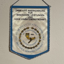 Wimpel Deutsche Reichsbahn FDJ Studentensommer