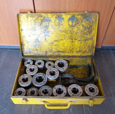 14x Rems Eva Gewindeschneidköpfe Abstützbügel im Koffer gebraucht#1 W