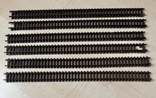 ARNOLD N, 1010, gerades Gleis 222 mm lang, schwarz, 6 Stück. 2. Wahl