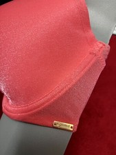 GOSSARD traumschöner Bügel Push Up BH Satin Schimmer Coral in Größe 70 F