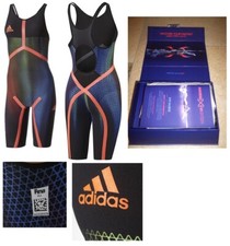 Adidas Damen Adizero XVI Wettkampf Schwimmanzug Fina Swimmsuit Badeanzug  Gr. 26