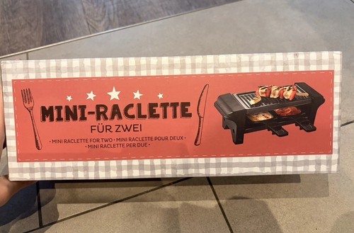 Mini raclette für zwei - für,