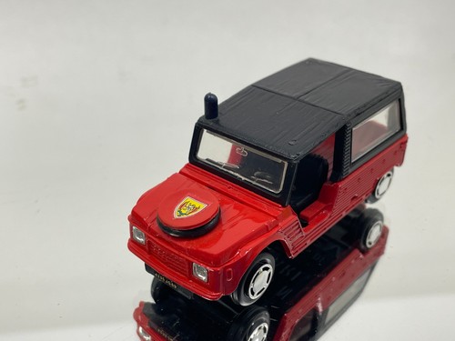 Norev 137 citroen mehari fire - norev,