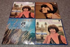 4x Schallplatten von Alexandra und Zarah Leander, gebraucht