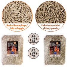 Buche Eiche Pellets 15 kg 30