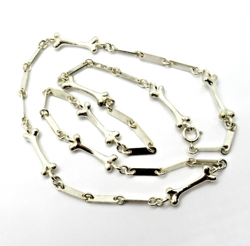 Mega knochen collier 800 - collier,