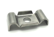 Doppelstabmattenzaun Zaun Befestigung Klemmlasche Pfosten Halterung Gitter 50x