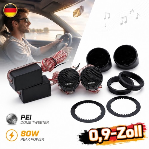 9zoll kalottenhochtöner - 0,9zoll,