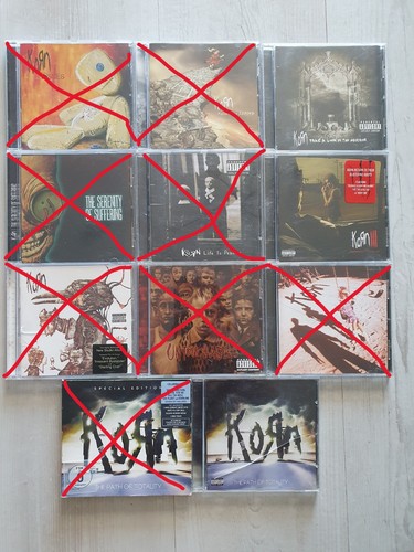 Korn diverse alben - diverse,
