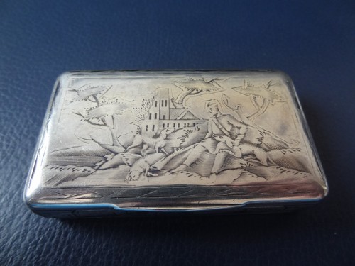 Schnupftabakdose 875 silber - 875,