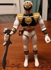 Vintage Bandai Mighty Morphin Power Rangers White Ranger Tommy Oliver