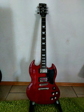 Harley Benton DC-580 CH Vintage Series (No Gibson SG) - top Zustand