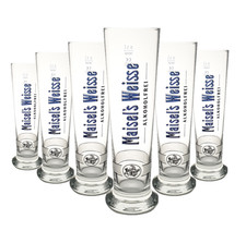 6x Maisels Bierglas