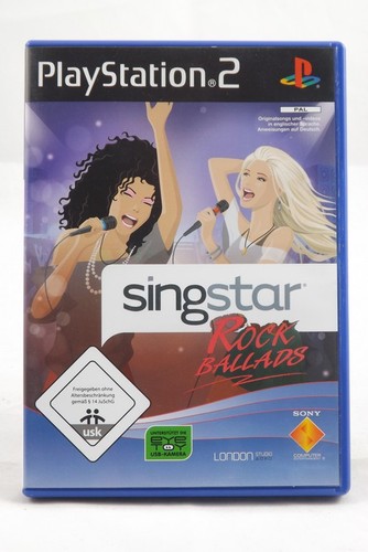 Singstar rock ballads sony - rock, (sony