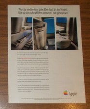 Seltene Werbung APPLE POWER MACINTOSH - Gute Idee 1996