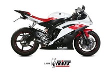 MIVV AUSPUFFANLAGE MK3 CARBON F�R YAMAHA YZF 600 R6 2006 > 2016 SLIP-ON