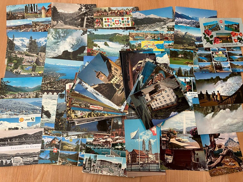 100 schweiz kleiner posten - ak,