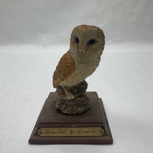 Leonardo schleiereule resin - schleiereule,