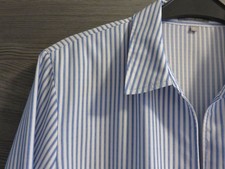 ERFO Damen Bluse Streifenbluse blau-weiß,   Gr. 46 , NEU, ungetragen