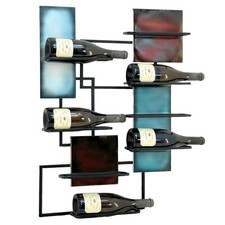 Weinregal wand metall schwarz - wand,