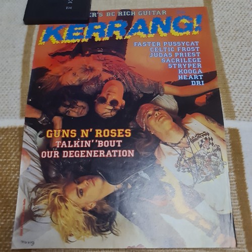 Vintage guns roses axl duff - roses,
