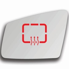 Spiegelglas Links Beheizbar