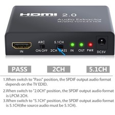 Audio Extractor 4K/60Hz