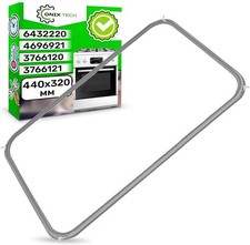 Backofen Dichtung 440 x 320 mm 4 Haken Miele Privileg ONIX TECH #Y67-725