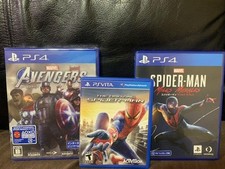 Marvel PS4 PS Vita Spielepaket Spider-Man Miles Morales Avengers Amazing Japan