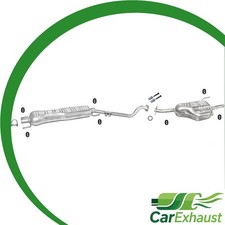 Auspuffanlage für OPEL ASTRA