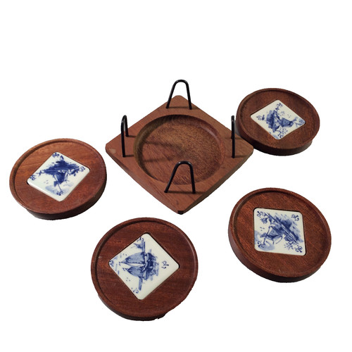 Teak holz holland - holz, untersetzer