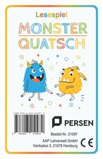 Lesespiel Monster-Quatsch