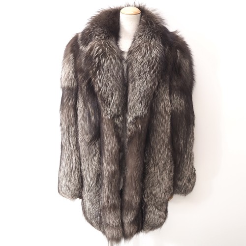 Vintage echt silberfuchs pelz - vintage,
