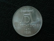 5 DM Gedenkmünze, 500. Geburtstag Albrecht Dürer, 1971, Silber 625 / 1000